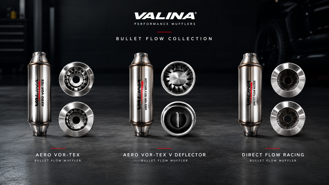 Why Choose a Bullet-Style Performance Muffler for Your Exhaust System?
