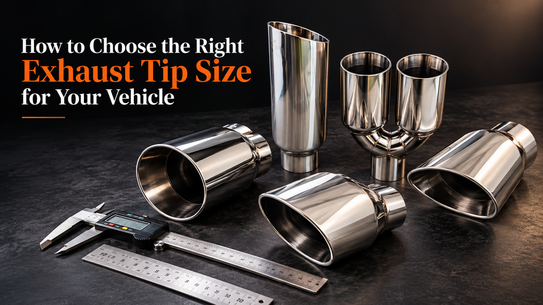 How to Choose the Right Exhaust Tip Size for Your Vehicle