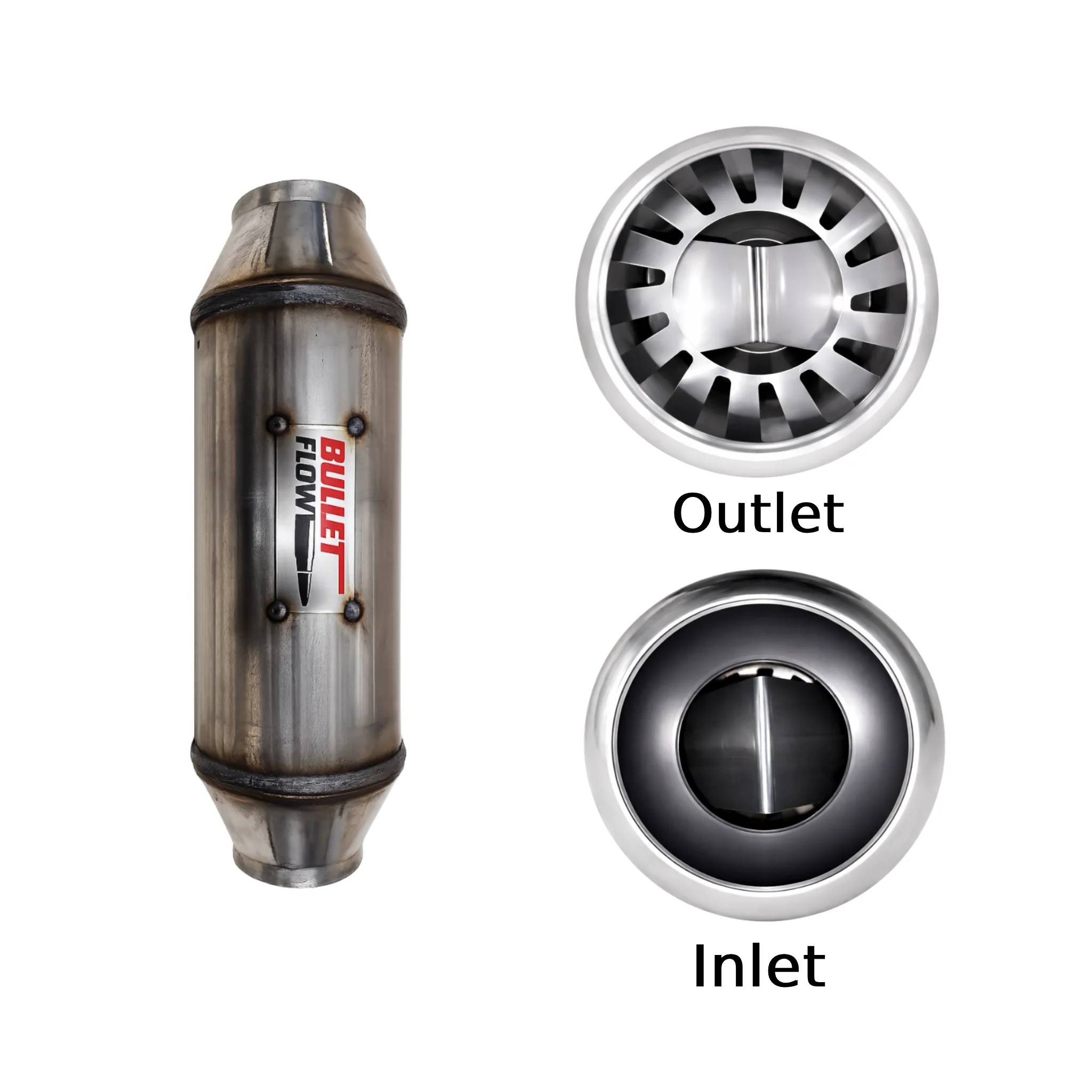 Aero Vor-Tex V Deflector Bullet Flow Mufflers – Valina Inc