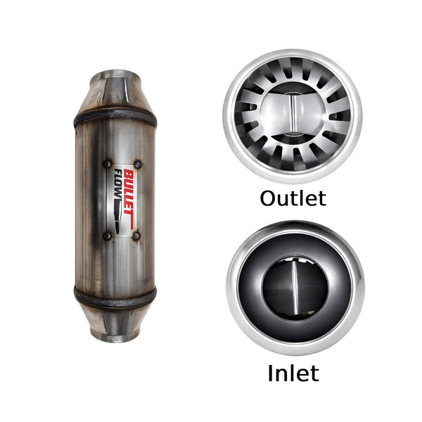 Aero Vor-Tex V Deflector Bullet Flow Mufflers