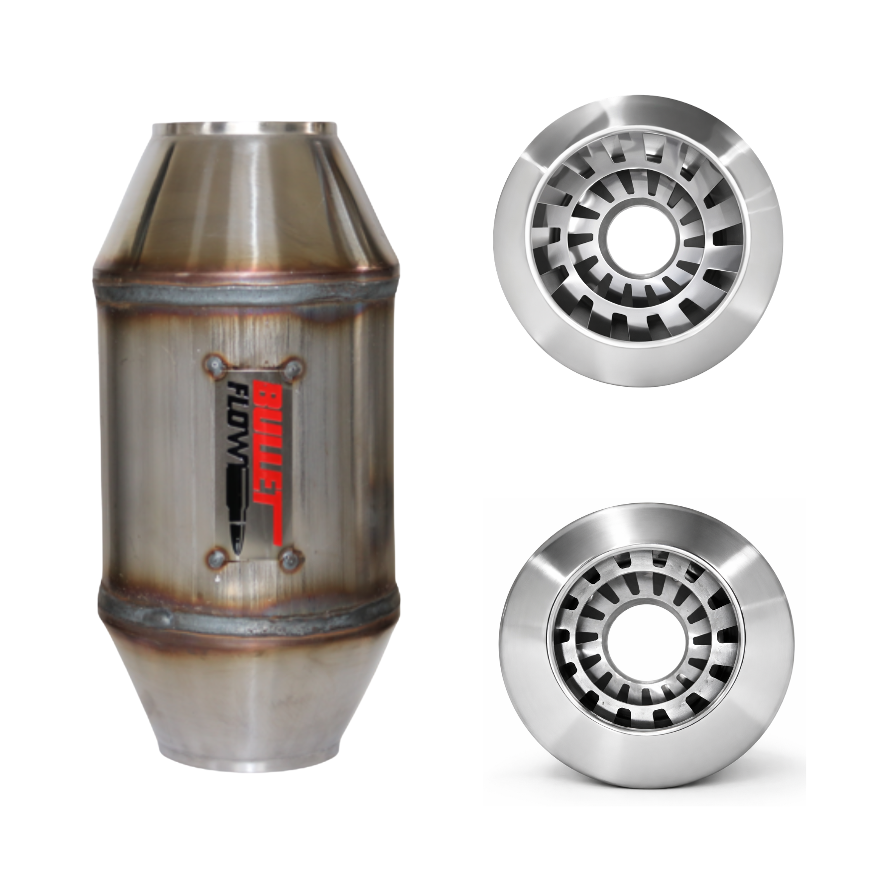 Valina inc Aero Vor-Tex Bullet Flow Mufflers - BF-412250