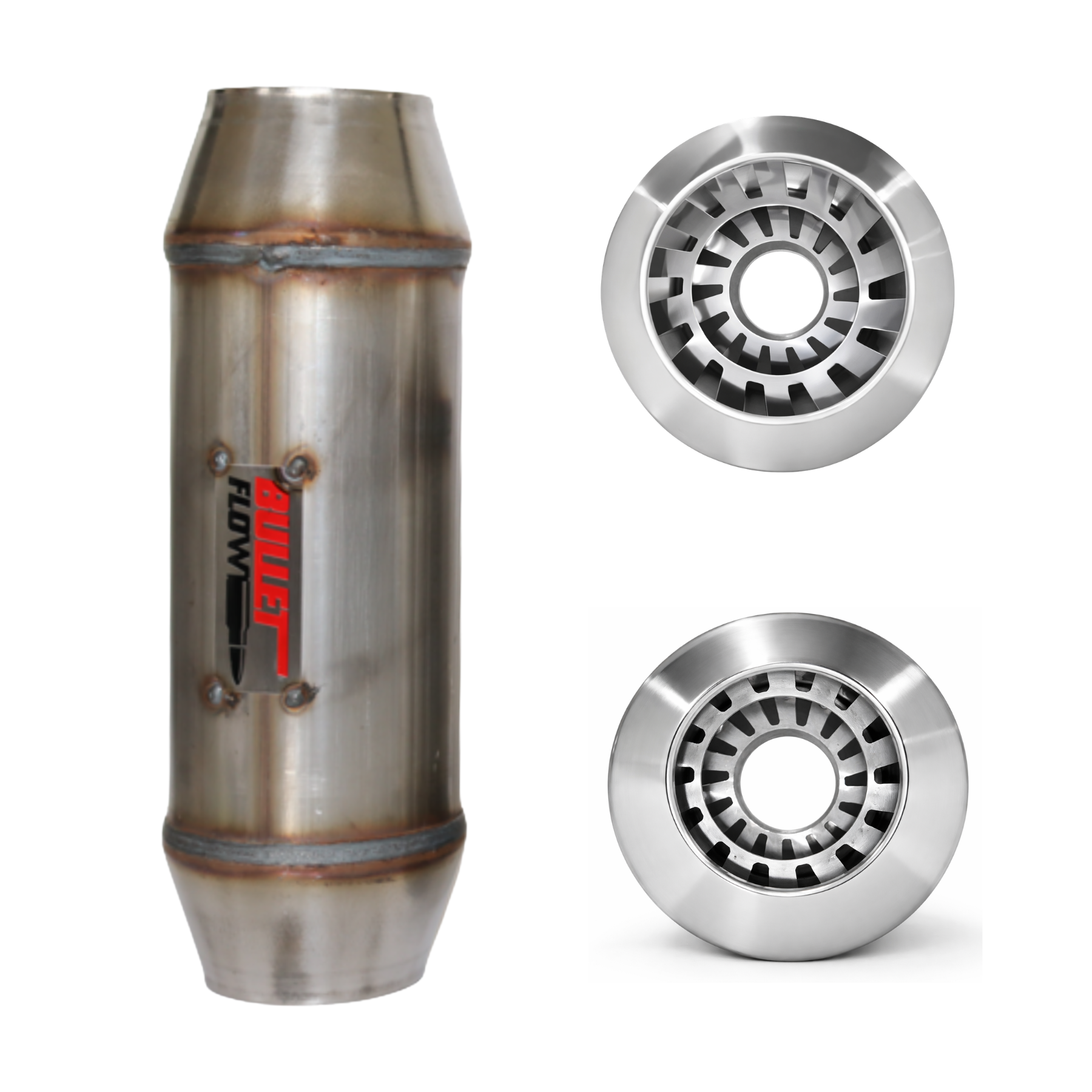 Valina inc Aero Vor-Tex Diesel Bullet Flow Mufflers - BF-610400