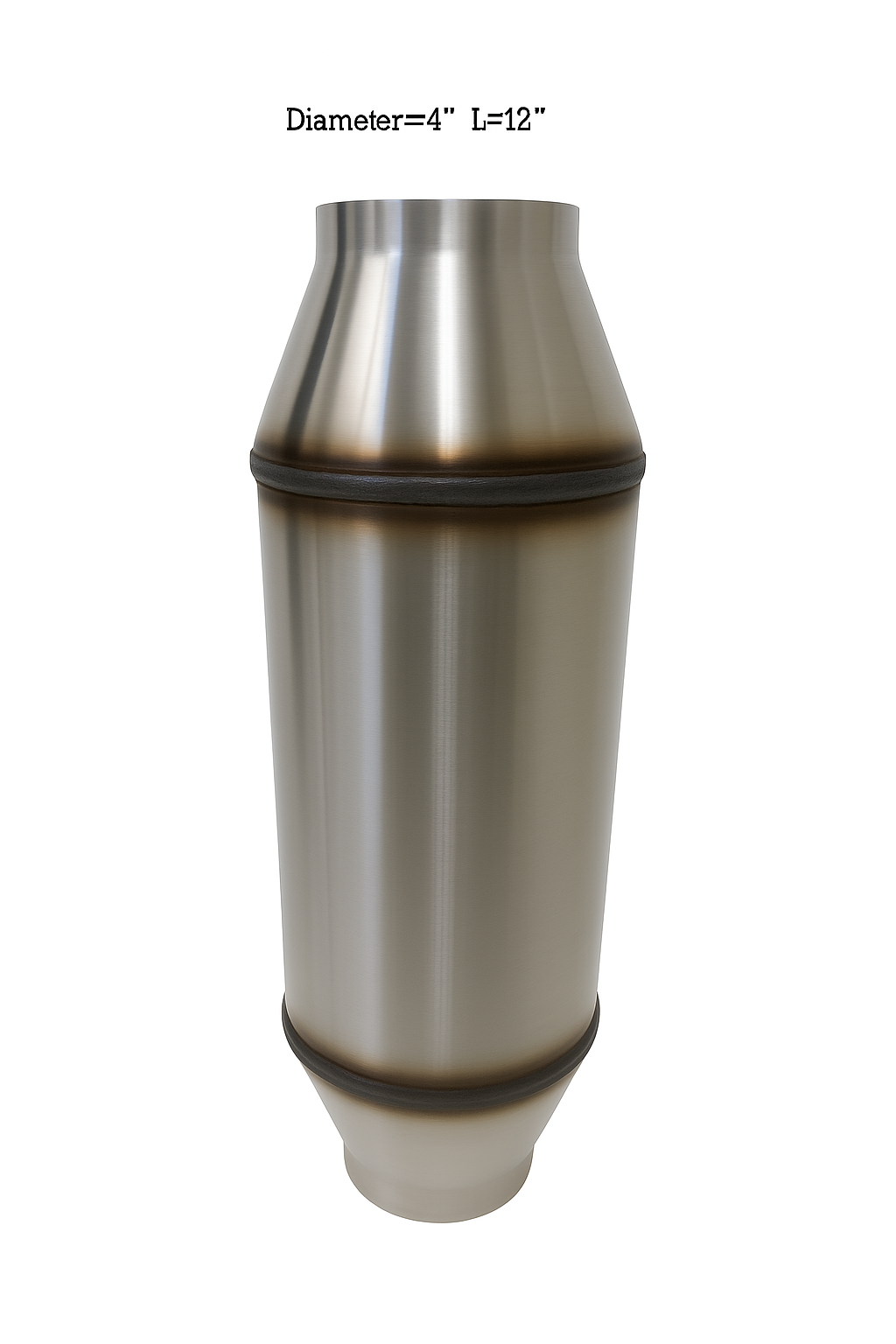 Valina Inc. CARB Compliant Universal Catalytic Converter 105030