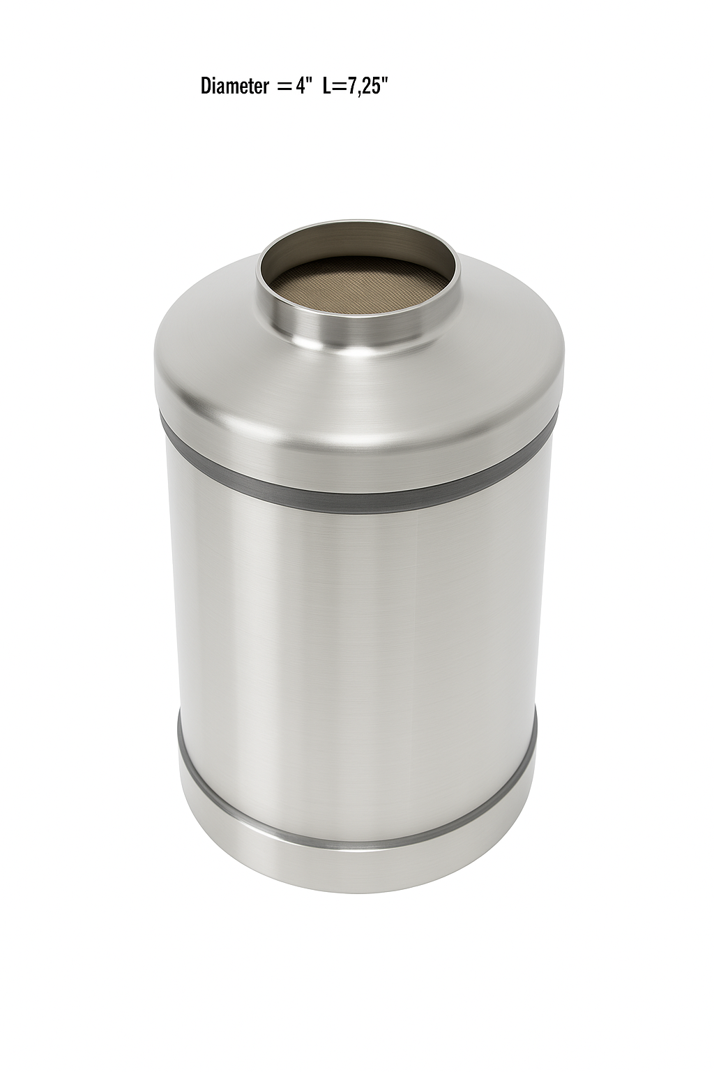 Valina Inc. CARB Compliant Universal Catalytic Converter 105040
